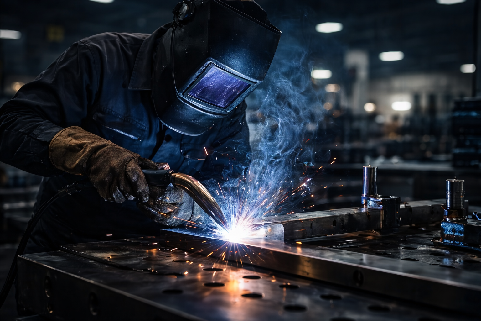 Reparto saldatura MIG MAG TIG