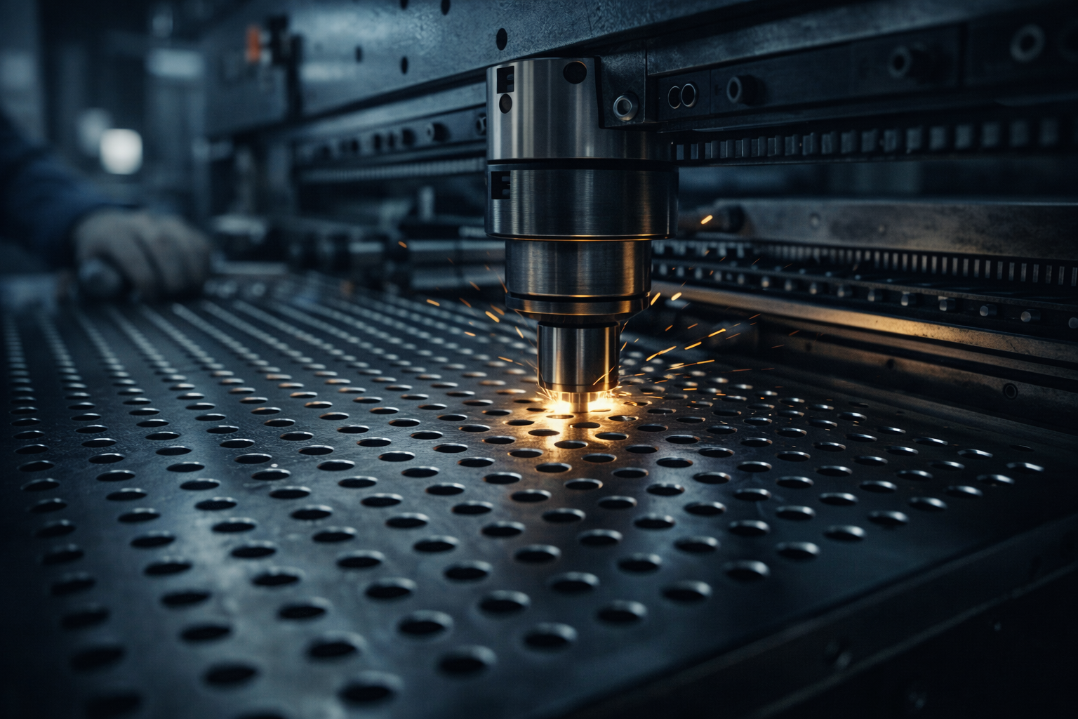 Punzonatura lamiera a controllo numerico